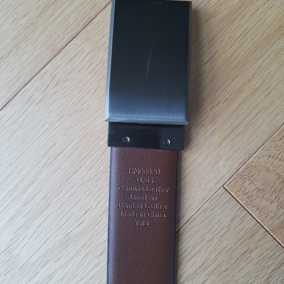 Reversible leather belt - Picture 2 of 2